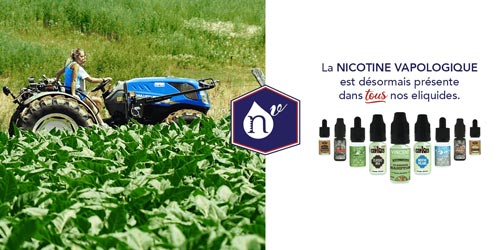 NICOTINE VAPOLOGIQUE DE VDLV