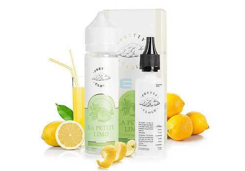 flacons de e-liquides et citrons