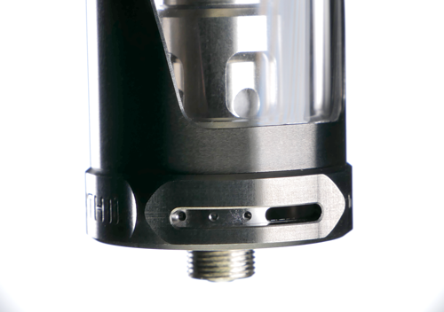 Vue d'un airflow de clearomiseur ouvert