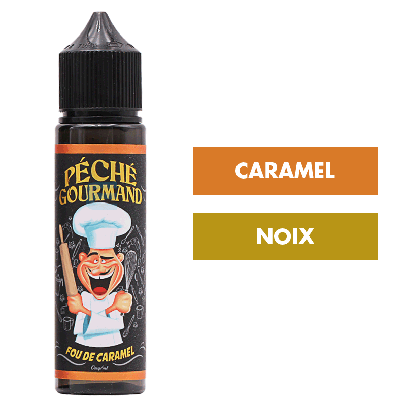 E-liquide Fou de Caramel 50 mL