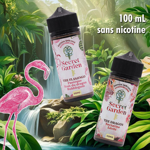 e-liquides secret garden 100 mL
