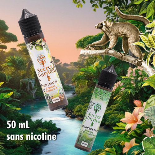 e-liquides secret garden 50 mL