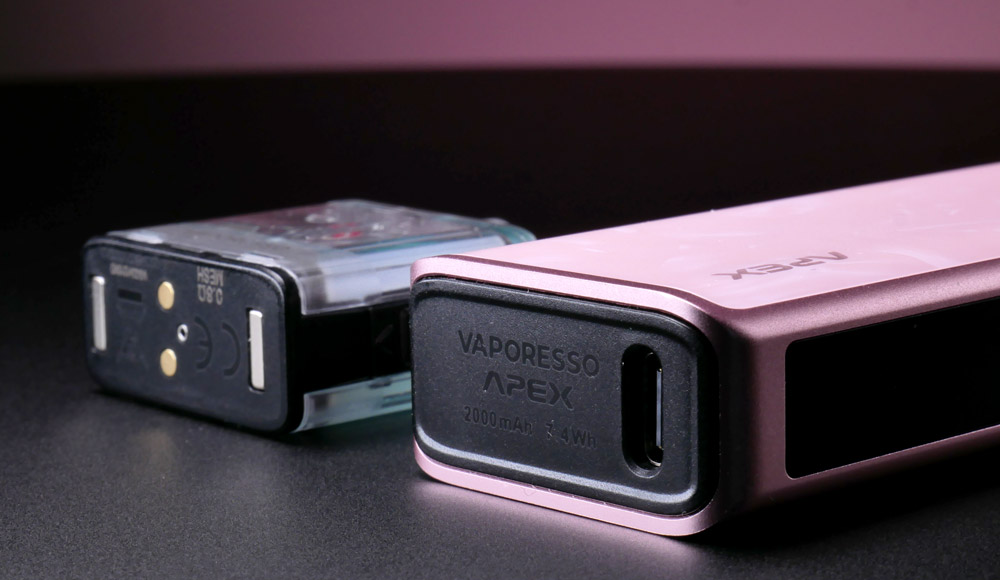 pod apex vaporesso dessous