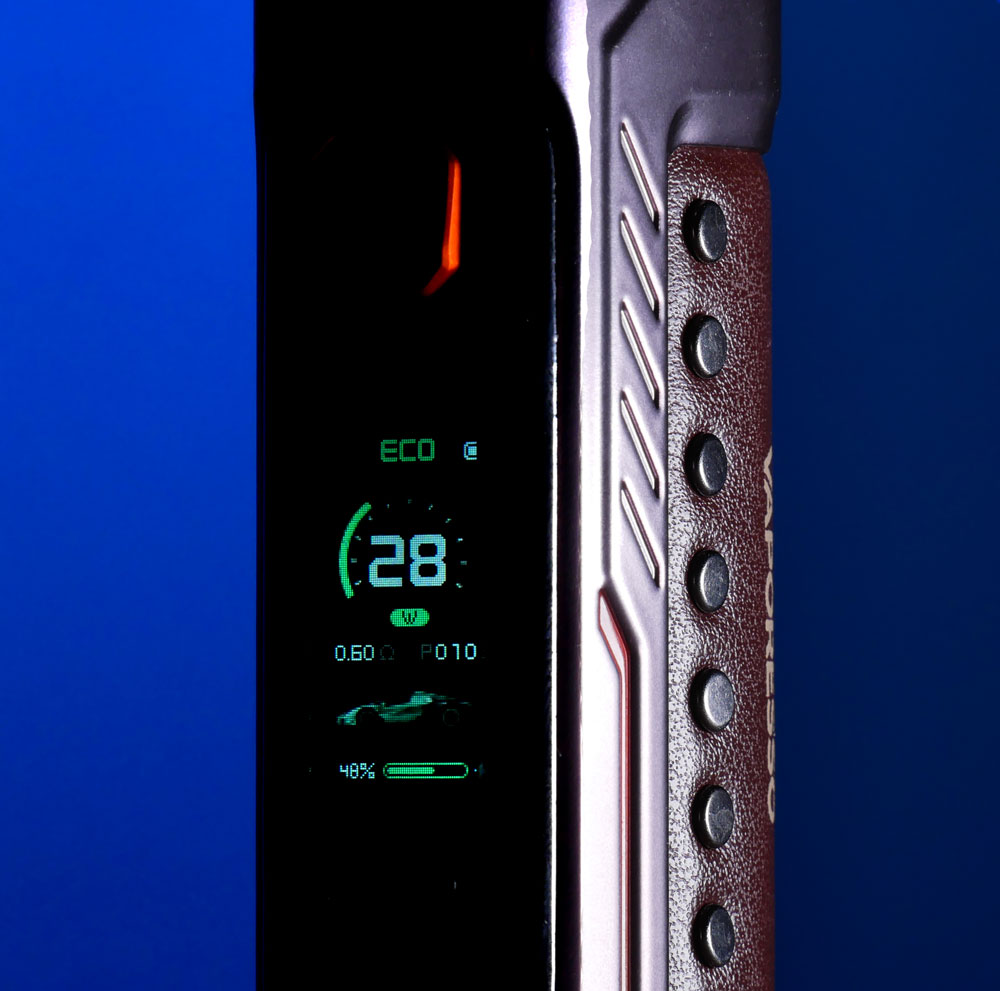 pod Armour G de Vaporesso et son écran