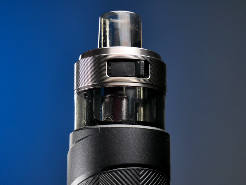 Airflow fermé sur la cartouche xTank de Vaporesso