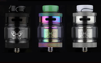 3 couleurs pour l'atomiseur Dead Rabbit RTA