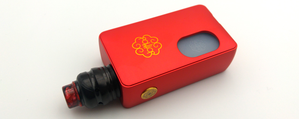 Photographie d'un kit ave DotSquonk 100W et un atomiseur reconstructible