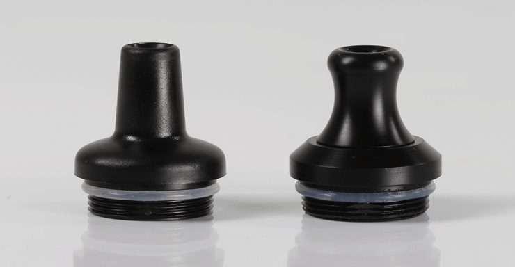 différents drip-tips possibles