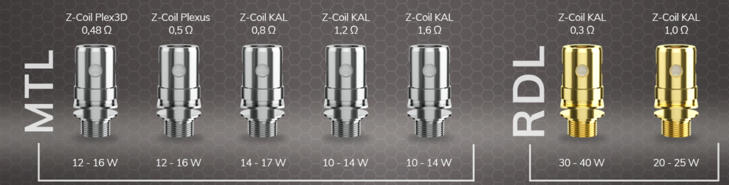 resistance z coil innokin