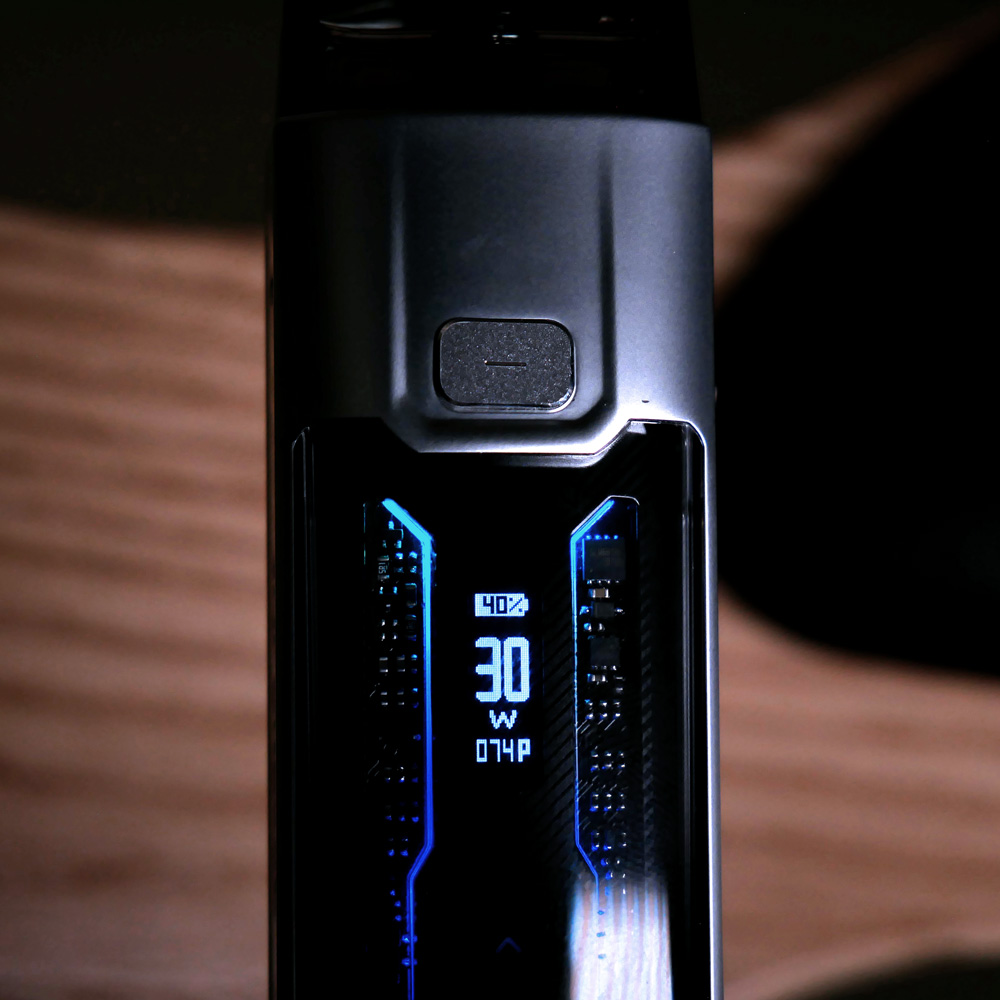 pod luxe xr max vaporesso écran