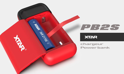 Chargeur d'accus PB2S Power Bank - XTAR