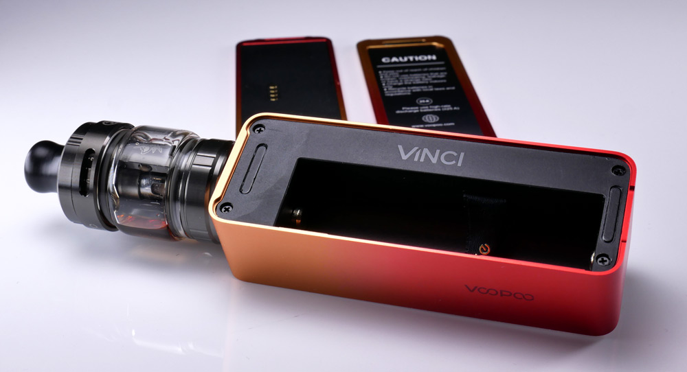 kit vinci spark 100 voopoo trappe accus