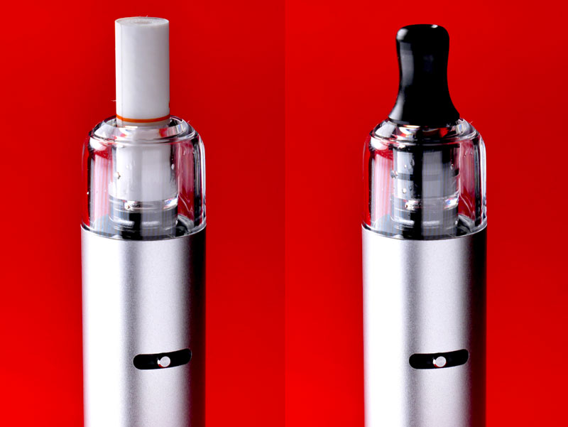 Le pod Wenax S3 avec un filtre papier ou un drip-tip