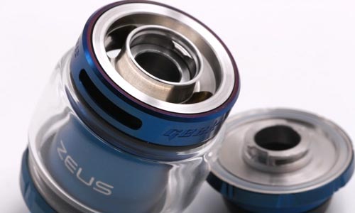 Top cap ouvert du Zeus X Mesh