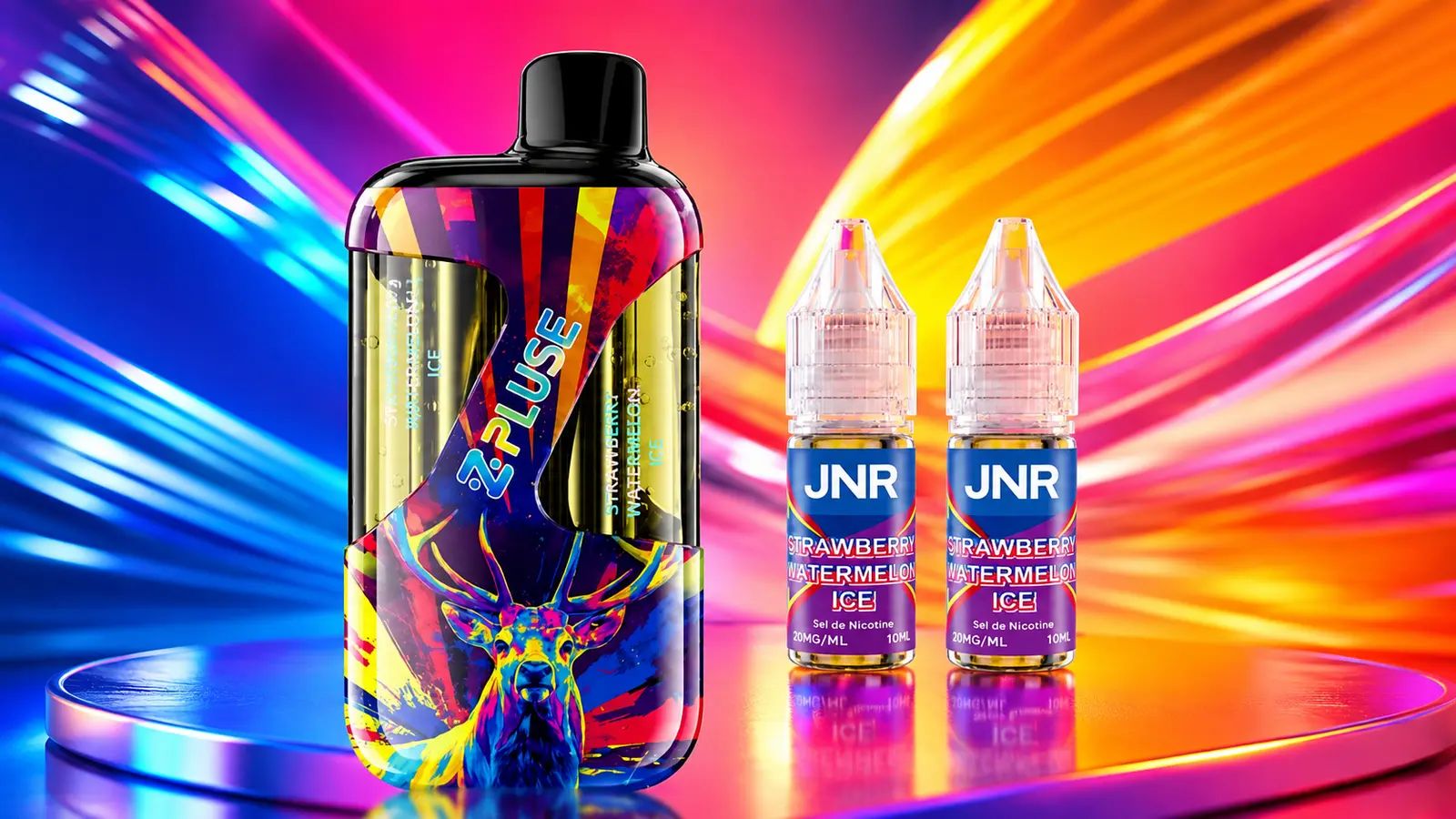 Kit JNR Zpluse 42K Dual Fill avec ses deux flacons de 10 ml — nouveauté E-Fumeur