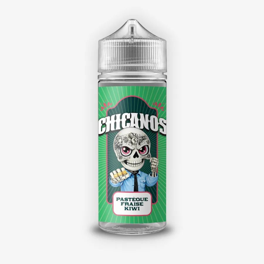 Pasteque Fraise Kiwi ZHC Mix Series Chicanos 100ml 00mg