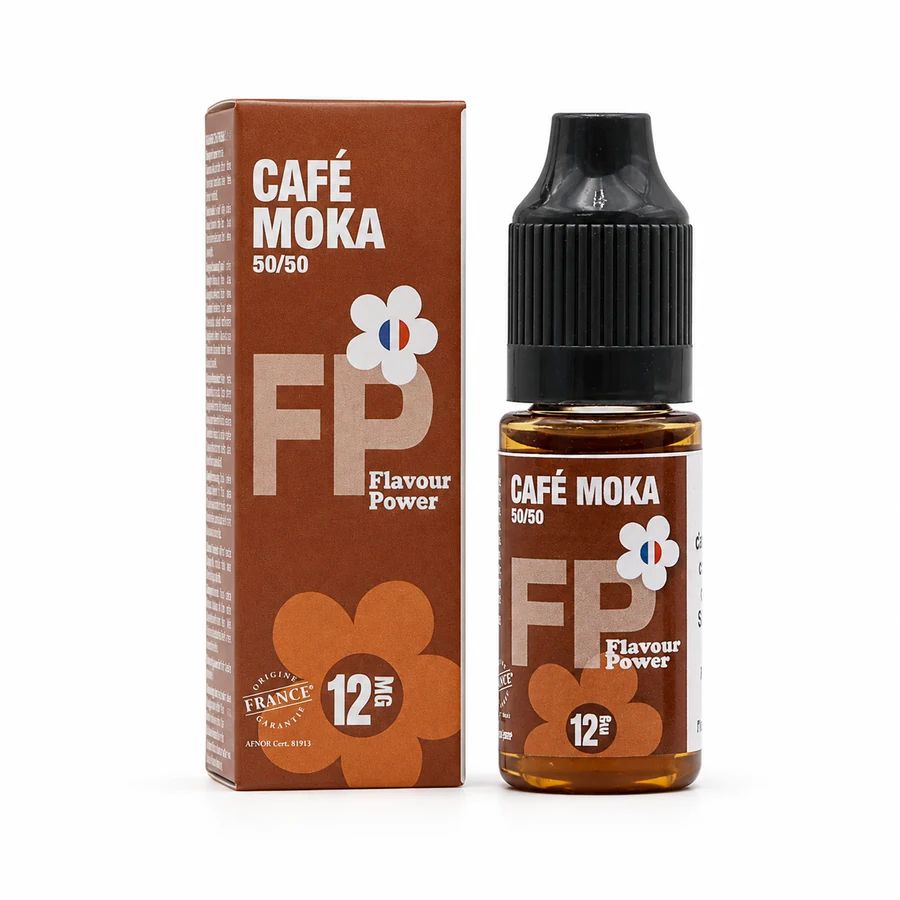 E-liquide Café Moka 10 mL - Flavour Power 50/50