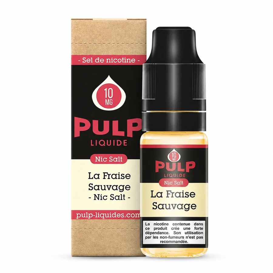 E-liquide Fraise Sauvage Nic Salt 10 mL - Pulp — Pulp - Nic Salt