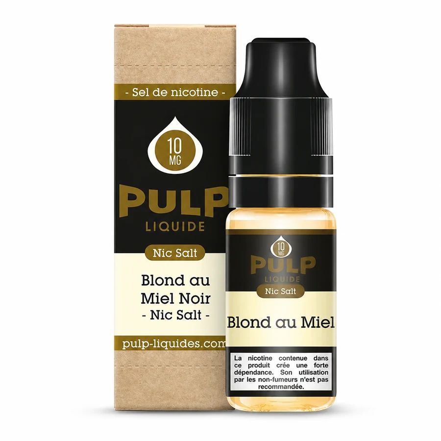 E-liquide Blond au Miel Noir Nic Salt 10 mL - Pulp — Pulp - Nic Salt