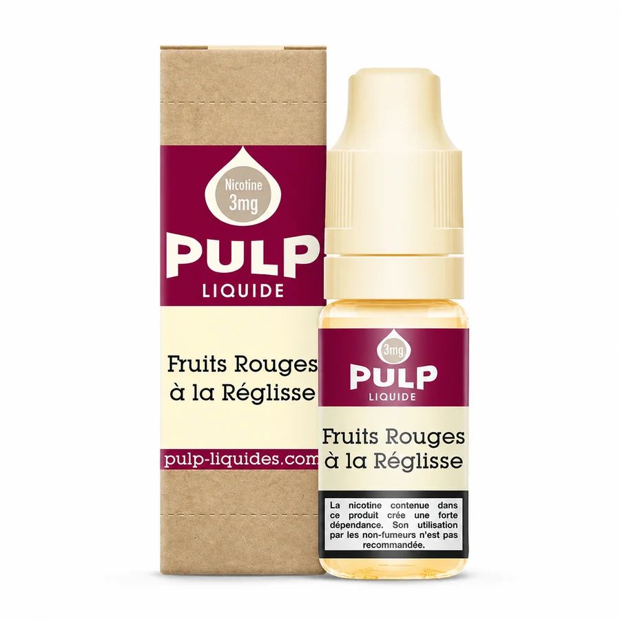 E-liquide Fruits-Rouges à la Réglisse 10 mL - Pulp
