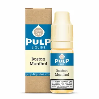 E-liquide Boston Menthol 10 mL - Pulp