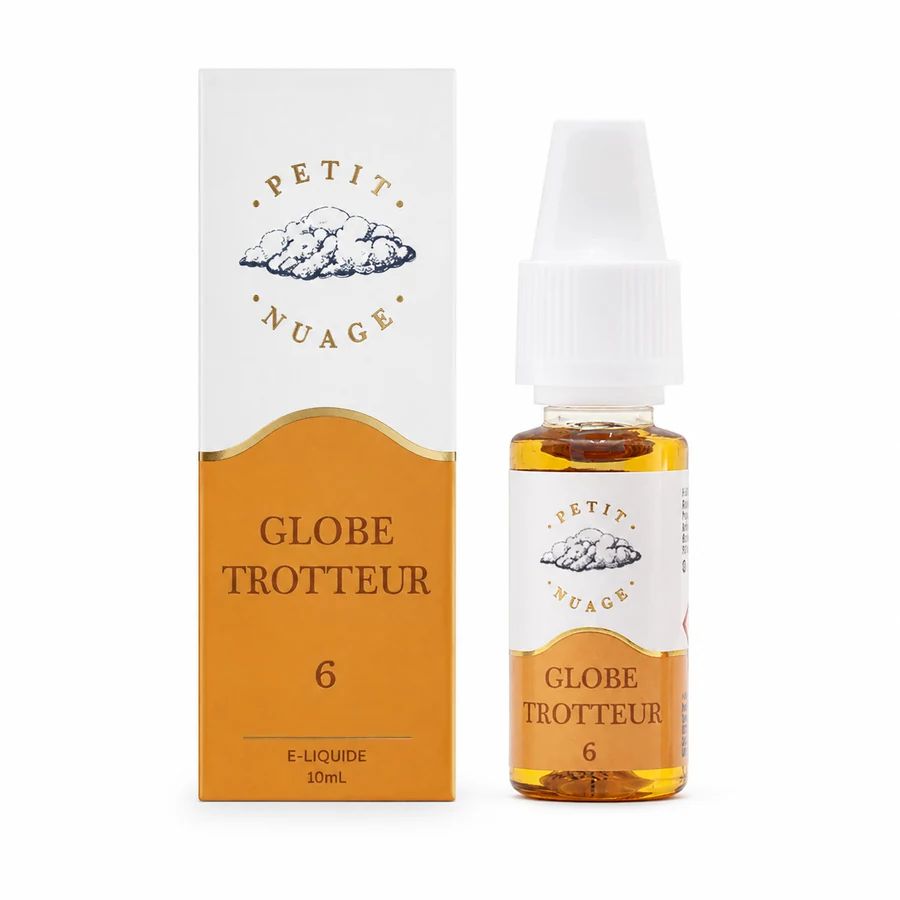 E-liquide Globe Trotteur 10 mL - Petit Nuage — Roykin - Petit Nuage