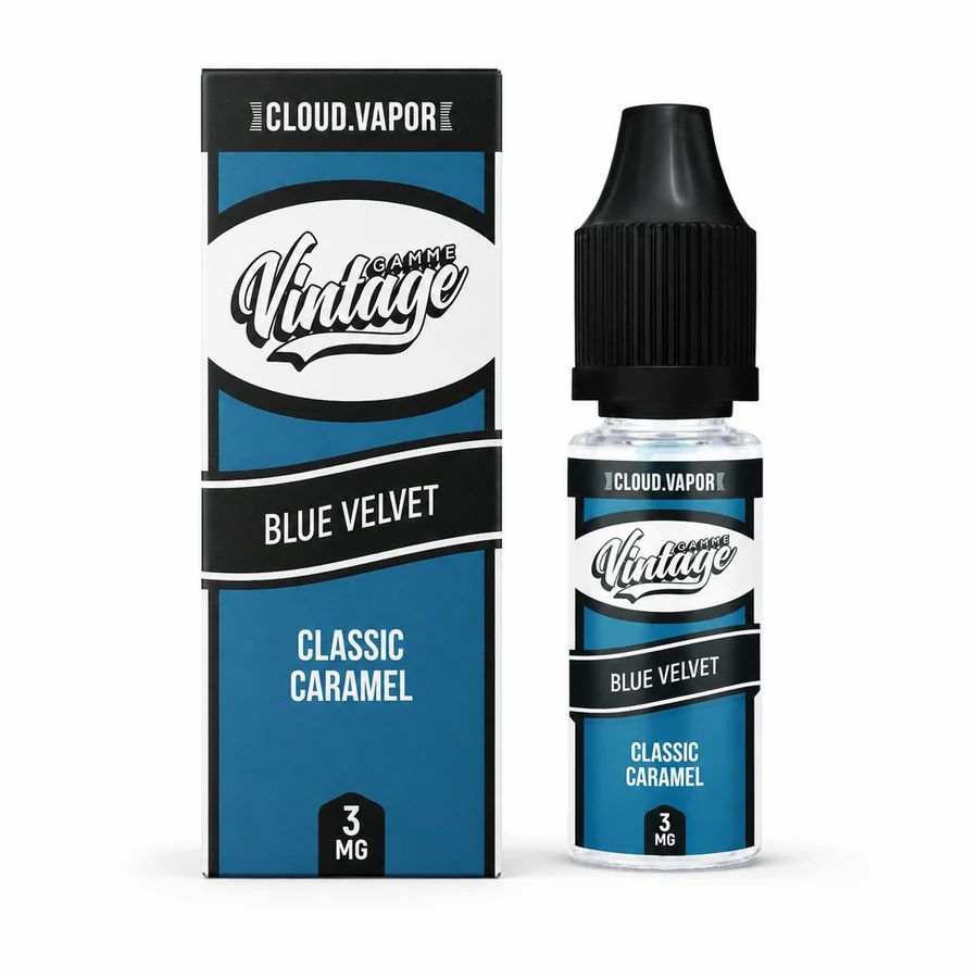 E-liquide Blue Velvet 10 mL - Vintage — Cloud Vapor - Vintage
