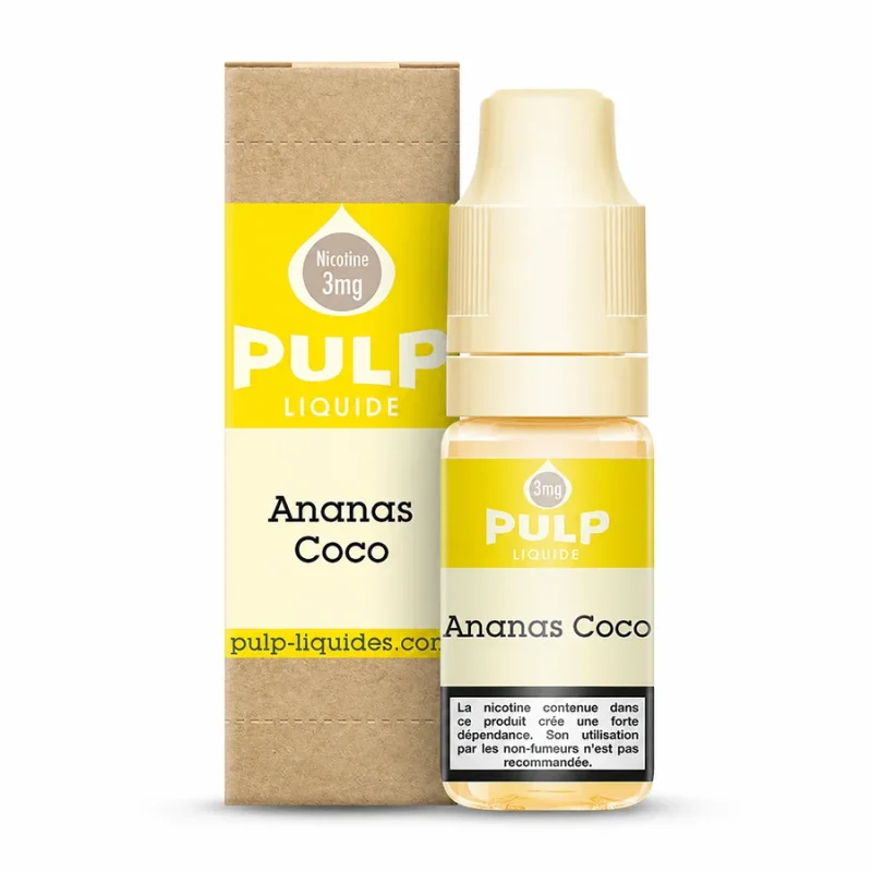 E-liquide Ananas Coco 10 mL - Pulp