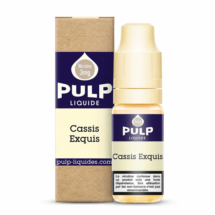 E-liquide Cassis Exquis 10 mL - Pulp