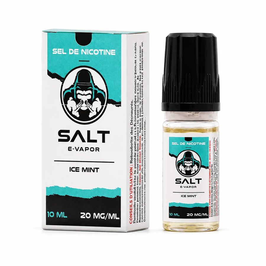 E-liquide Ice Mint 10 mL - Salt E-Vapor (Le French Liquide)