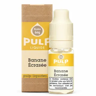 E-liquide Banane Écrasée 10 mL - Pulp