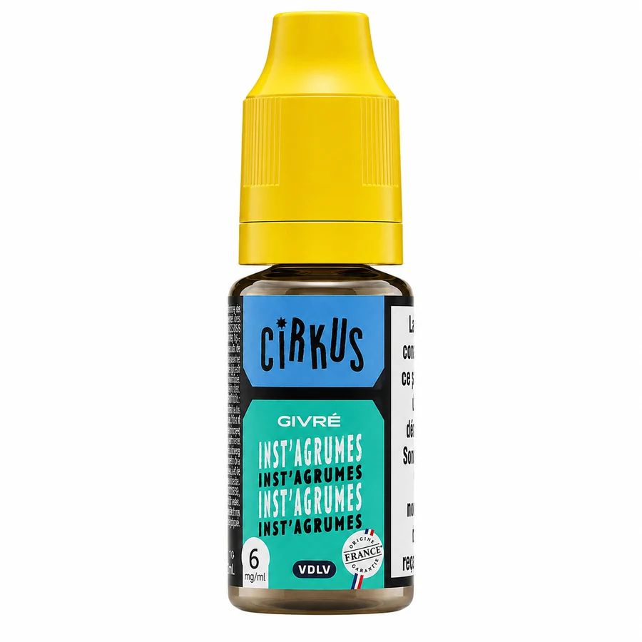 E-liquide Inst’Agrume 10 mL - CirKus (VDLV) — VDLV - Cirkus