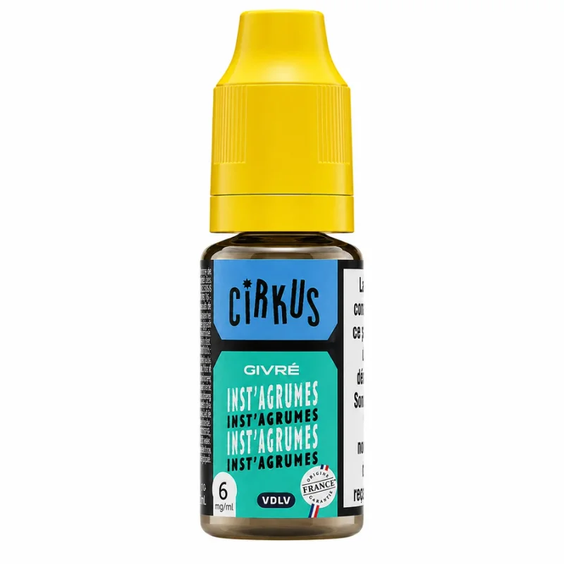 E-liquide Inst’Agrume 10 mL - CirKus (VDLV)
