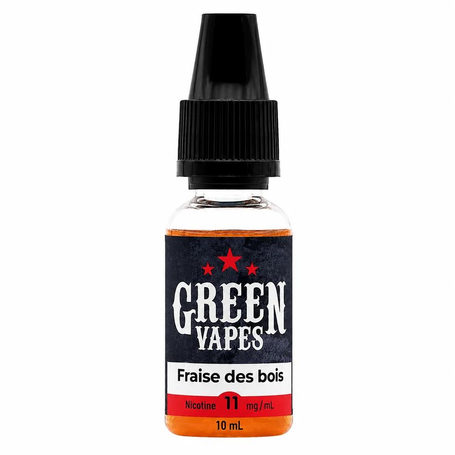 E-liquide Fraise des Bois 10 mL - Green Vapes — Green Vapes - Classique