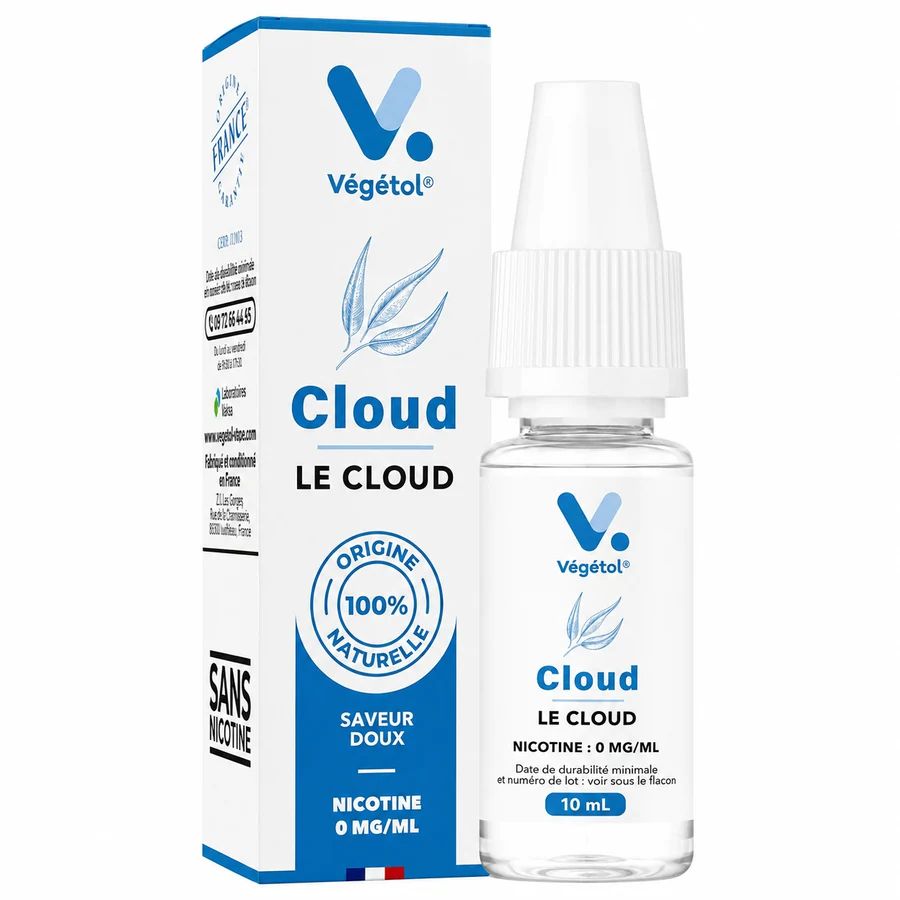 E-liquide Le Cloud 10 mL - Végétol Cloud