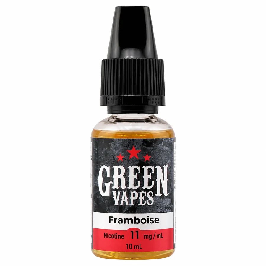 E-liquide Framboise 10 mL - Green Vapes — Green Vapes - Classique