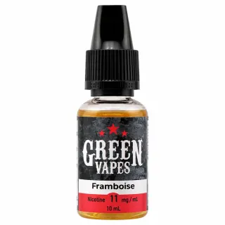E-liquide Framboise 10 mL - Green Vapes — Green Vapes - Classique