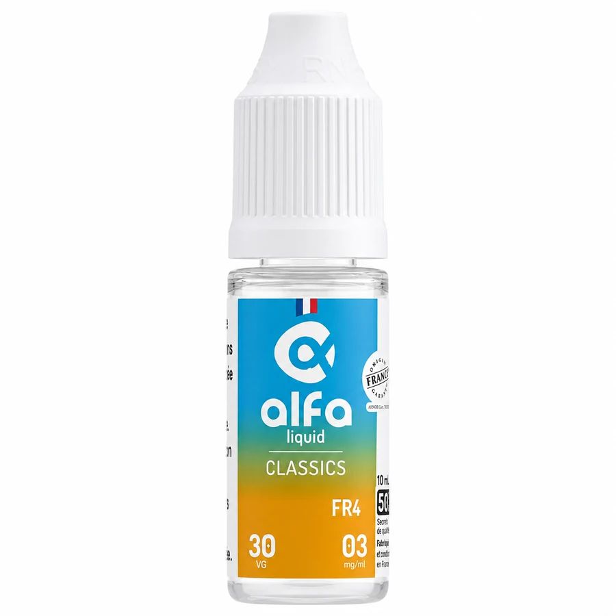 E-liquide FR4 (30 VG) 10 mL - Alfaliquid — Alfaliquid - 30VG