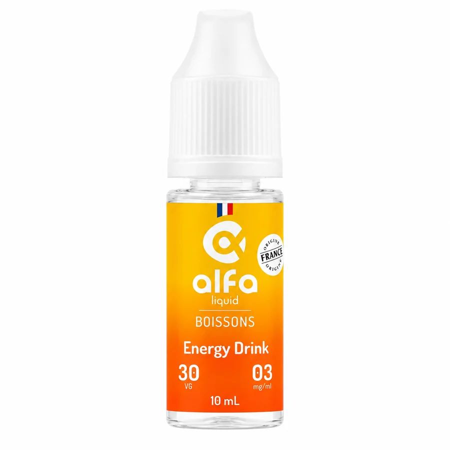 E-liquide Energy Drink (30 VG) 10 mL - Alfaliquid