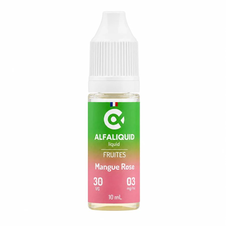 E-liquide Mangue Rose (30 VG) 10 mL - Alfaliquid