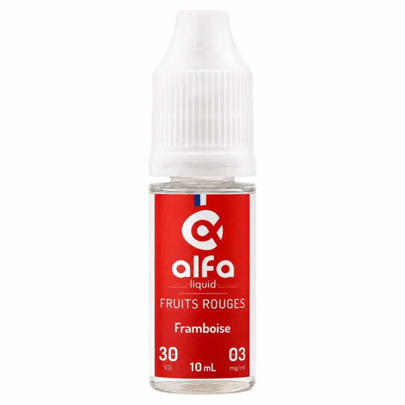 E-liquide Framboise (30 VG) 10 mL - Alfaliquid