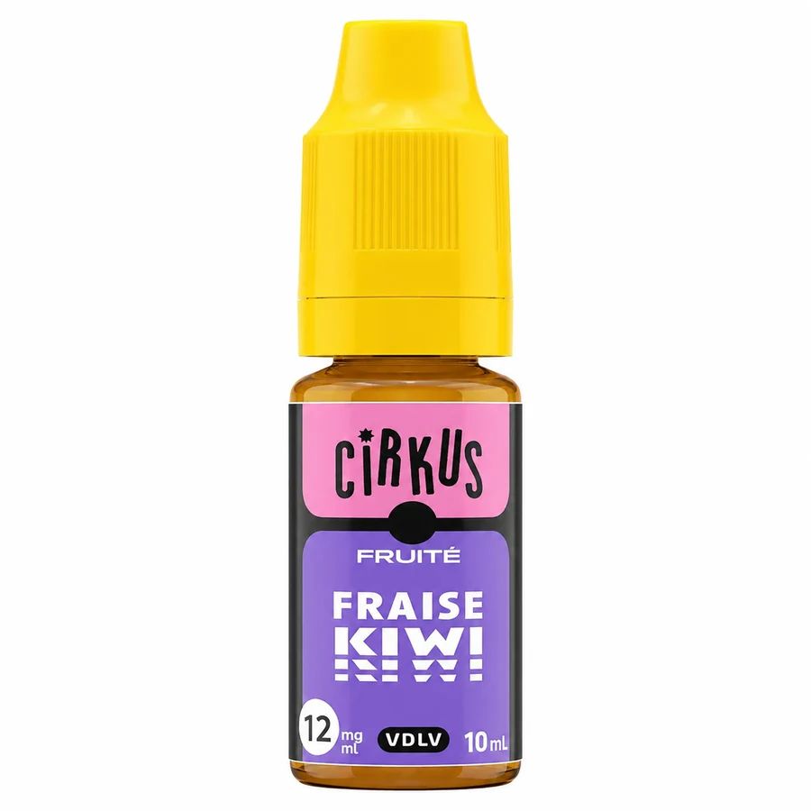 E-liquide Fraise Kiwi 10 mL - CirKus (VDLV)