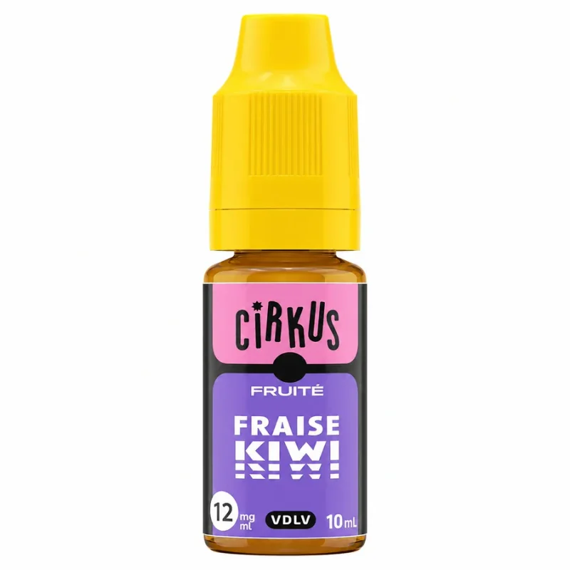 E-liquide Fraise Kiwi 10 mL - CirKus (VDLV)