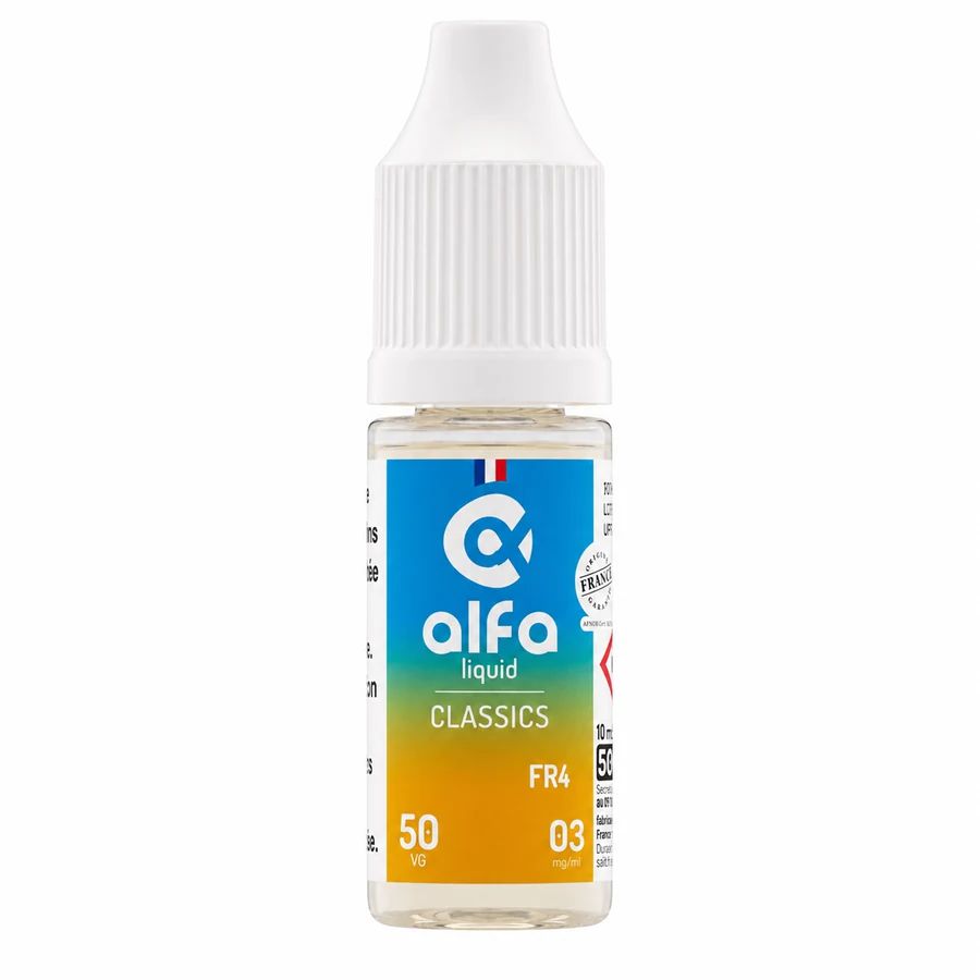 E-liquide FR4 (50 VG) 10 mL - Alfaliquid