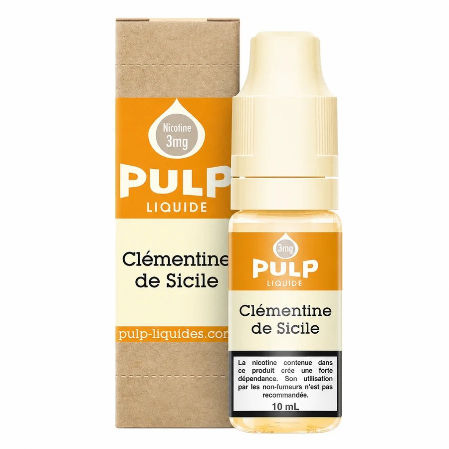 E-liquide Clémentine de Sicile 10 mL - Pulp
