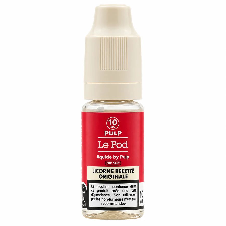 E-liquide Licorne Recette Originale 10 mL - Pulp Le Pod — Pulp - Le Pod
