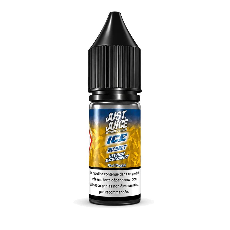E-liquide Citron & Coconut Nic Salt Ice 10 mL - Just Juice