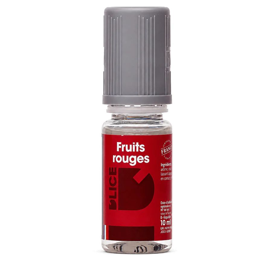 E-liquide Fruits Rouges 10 mL - Dlice — D'lice