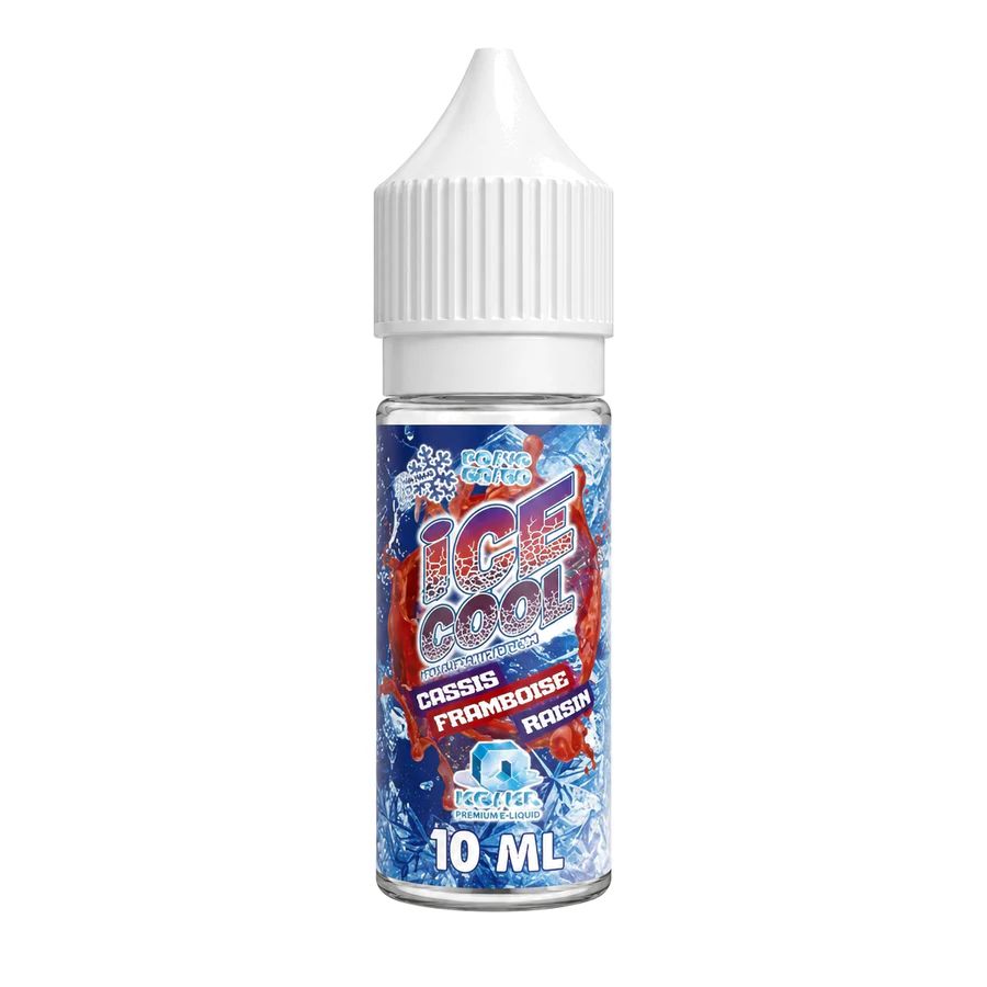 E-liquide Cassis Framboise Raisin 10 mL - Ice Cool (Liquidarom) — Liquidarom - Ice Cool