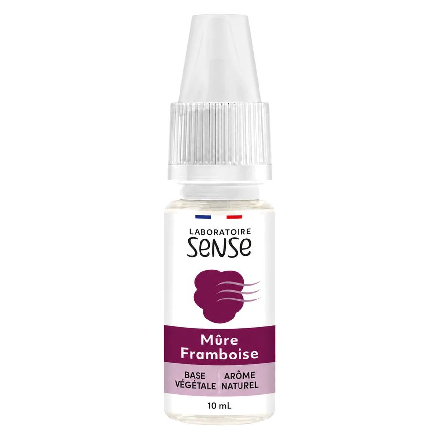 E-liquide Mûre Framboise 10 mL - Sense